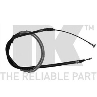 Трос стояночного тормоза задний левый / ALFA ROMEO 145,146,155,FIAT Coupe,Tempra,Dedra,Delta-II (дис фото