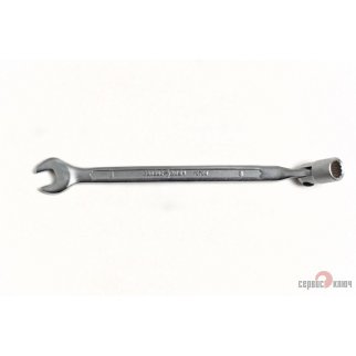 Ключ рожковый 8мм с карданной головкой удлиненный СЕРВИС КЛЮЧ фото