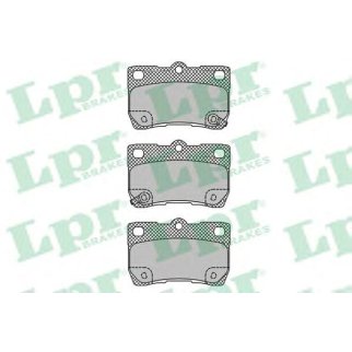 Колодки тормозные задние к-кт Lpr 05P1407 фото