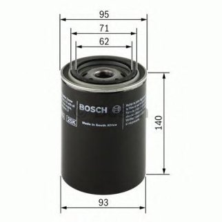 Фильтр масляный BOSCH 0 986 452 001 фото