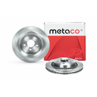 Диск тормозной задний metaco 3060-179 фото 3