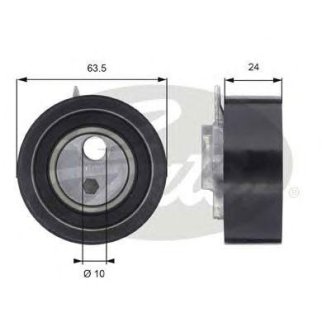 Ролик ГРМ GATES T43049 фото