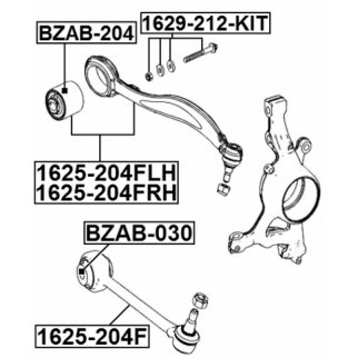 Сайлентблок нижнего переднего рычага фото 2