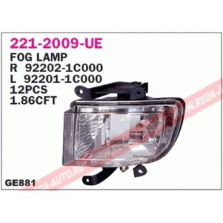 Фара противотуманная передн лев HYUNDAI: GETZ 02- фото