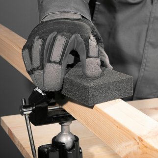 Губка для шлифования 100х70х25мм 3шт., P60/80, P60/100, P80/120 MATRIX фото 7