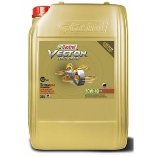 CASTROL VECTON LONG DRAIN 10W40 E7 (20L)_масло моторное! синт. ACEA E4/E7,Volvo VDS-3,MB 228.5 фото