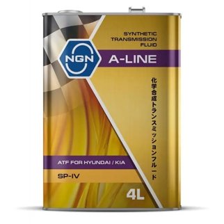Масло трансмиссионное NGN A-Line ATF SP-IV синтетическое 4 л V182575126 фото