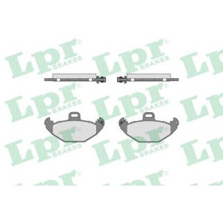 Колодки тормозные LPR _05P883 фото