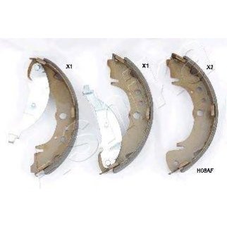 Колодки барабанные к-кт ashika 55-0H-H08 фото