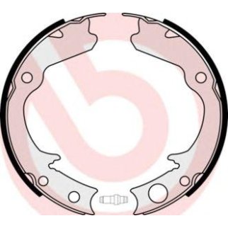 Колодки ручного тормоза к-кт brembo S 78 508 фото