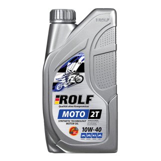 Масло моторное ROLF MOTO 2Т п/синт. 1л фото