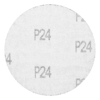 Круг абразивный на ворсовой подложке под "липучку", P 24, 115 мм, 10 шт.// MATRIX фото 3