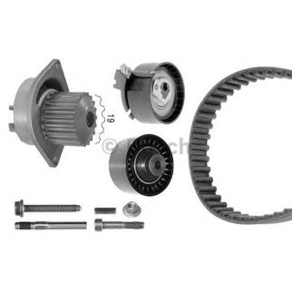 Насос водяной (помпа) + к-кт ремня ГРМ BOSCH 1 987 948 711 фото