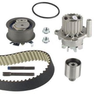 Насос водяной (помпа) + к-кт ремня ГРМ metelli 30-0761-1 фото