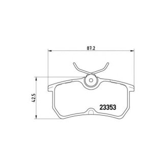 Колодки тормозные дисковые зад фото