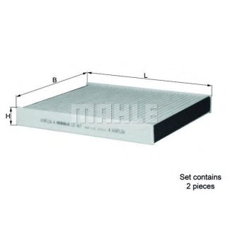 Фильтр салона MAHLE LAK 467S фото 2