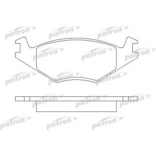 Колодки тормозные PATRON PBP385 фото