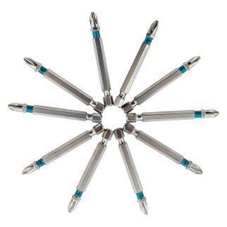 Набор бит PH2х70 сталь S2, (10шт) GROSS фото