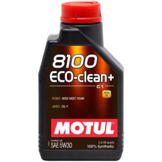Motul 5W30 (5L) 8100 Eco-clean+_масло моторное !  API: SM/CF ACEA A5/B5/C1 (синт.) фото