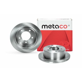 Диск тормозной задний metaco 3060-014 фото 3