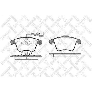 Колодки тормозные STELLOX _1056022SX фото