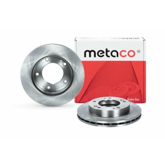 Диск тормозной передний вентилируемый metaco 3050-219 фото 3