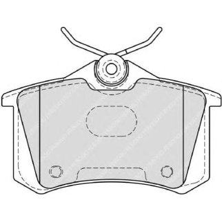 Колодки зад.CITROEN/PEUGEOT/RENAULT фото