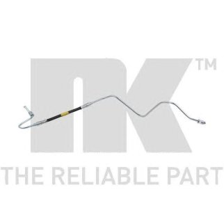 853782_шланг тормозной! задн. L=660 Peugeot 207 06> фото