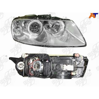 Фара правая DEPO 441-1184RMLD-EM фото