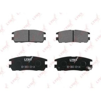 Колодки тормозные задние дисковые к-кт LYNXauto BD-3803 фото
