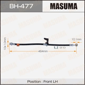 Шланг тормозной Masuma BH-477 фото