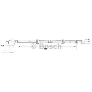 Датчик ABS BOSCH 0 265 006 383 фото