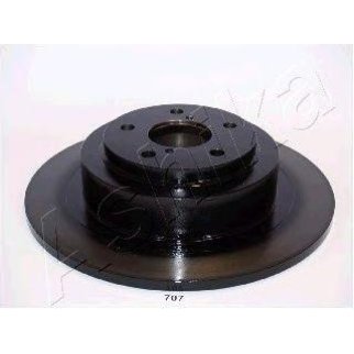 Диск тормозной задний ashika 61-07-707 фото