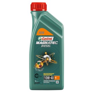 Масло моторное полусинтетика 1L 10W-40 / Castrol Magnatec Diesel A3/B4, A3/B3, SN фото