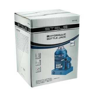 Домкрат бутылочный 30т гидравлический 244–370мм STELS фото 5