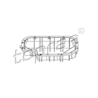 Поддон масляный двигателя topran 407979755 фото