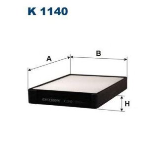 Фильтр салона FILTRON K 1140 фото