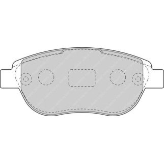 Колодки PEUGEOT 206,207,307/CTIROEN C3, C4, XSARA 2006=> фото