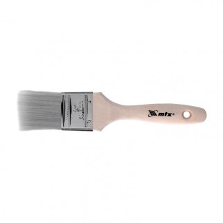 Кисть плоская Platinum 2', искусственная щетина, деревянная ручка MATRIX фото
