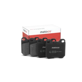 Колодки тормозные задние дисковые к-кт metaco 3010-061 фото