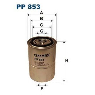 Фильтр топливный FILTRON PP 853 фото