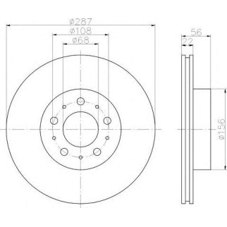 Тормозной диск без покрытия фото