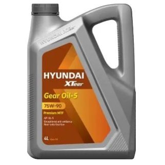 HYUNDAI XTeer Gear Oil-5 75W-90 4л масло трансм. фото