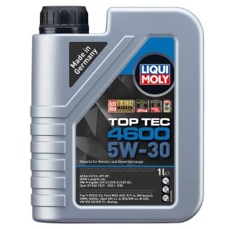 Масло моторное LIQUI MOLY TOP TEC 4600 HC 5w30 1л синт. фото
