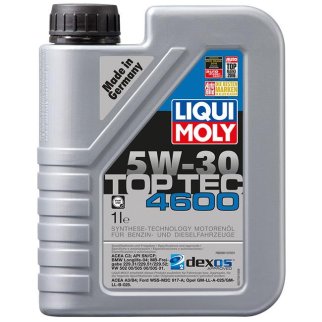 Масло моторное LIQUI MOLY TOP TEC 4600 HC 5w30 1л синт. фото 2