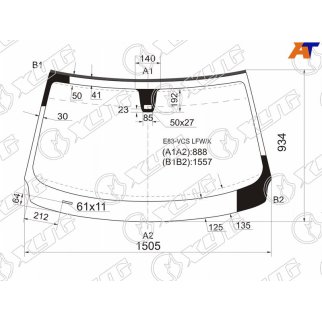 Стекло лобовое (ветровое) XYG E83-VCSLFWX фото