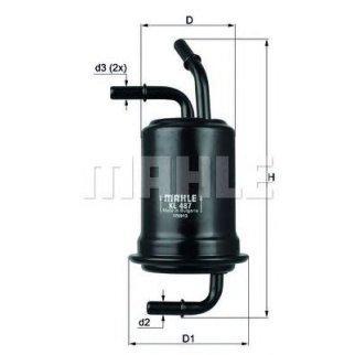 Фильтр топливный KNECHT KL 487 фото 2