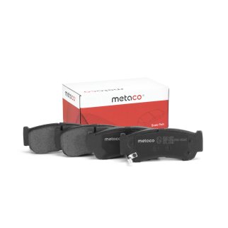 Колодки тормозные задние дисковые к-кт metaco 3010-069 фото