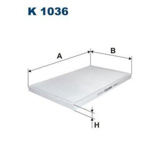 Фильтр салона FILTRON K 1036 фото