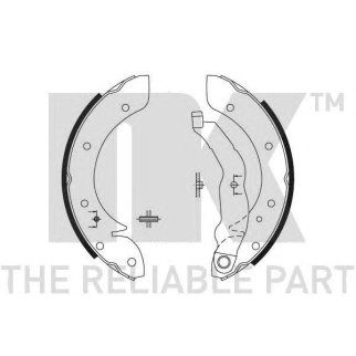 Колодки тормозные NK 2799575 фото